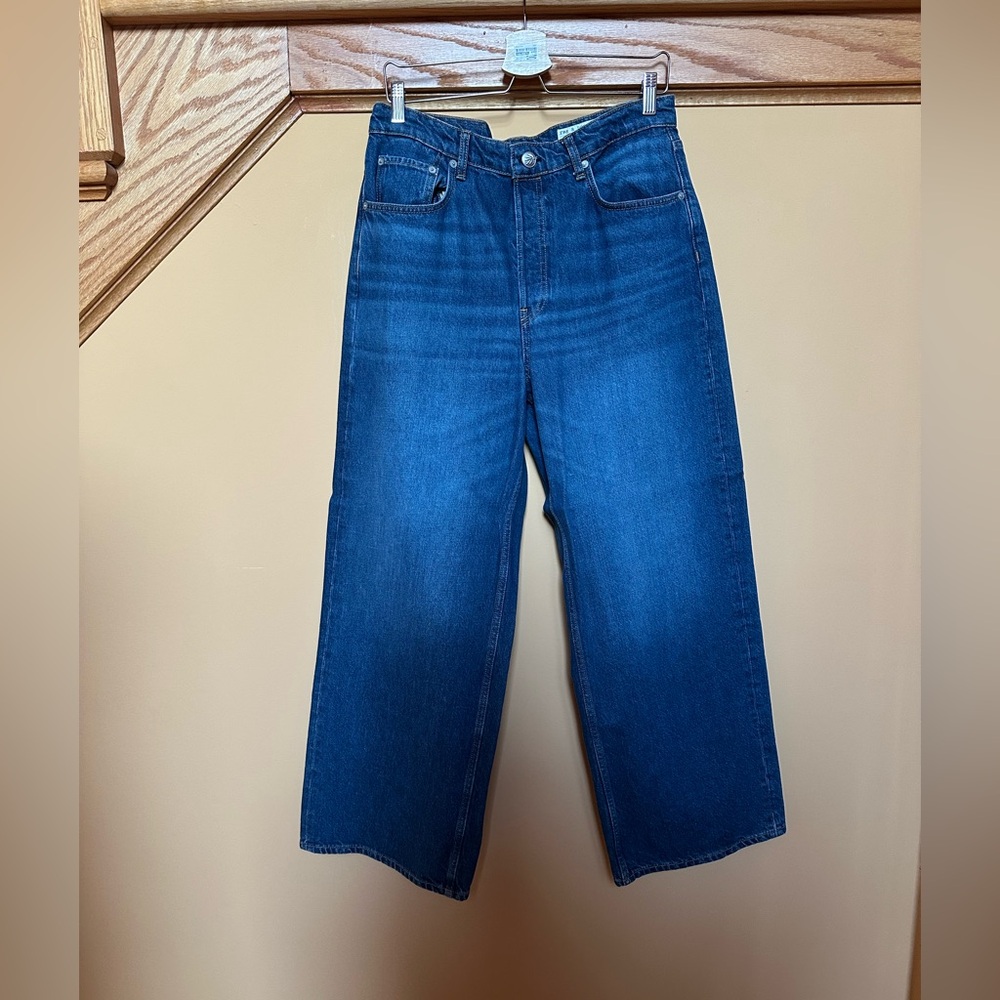 NWOT Rag & Bone Maya high-rise wide-leg jeans